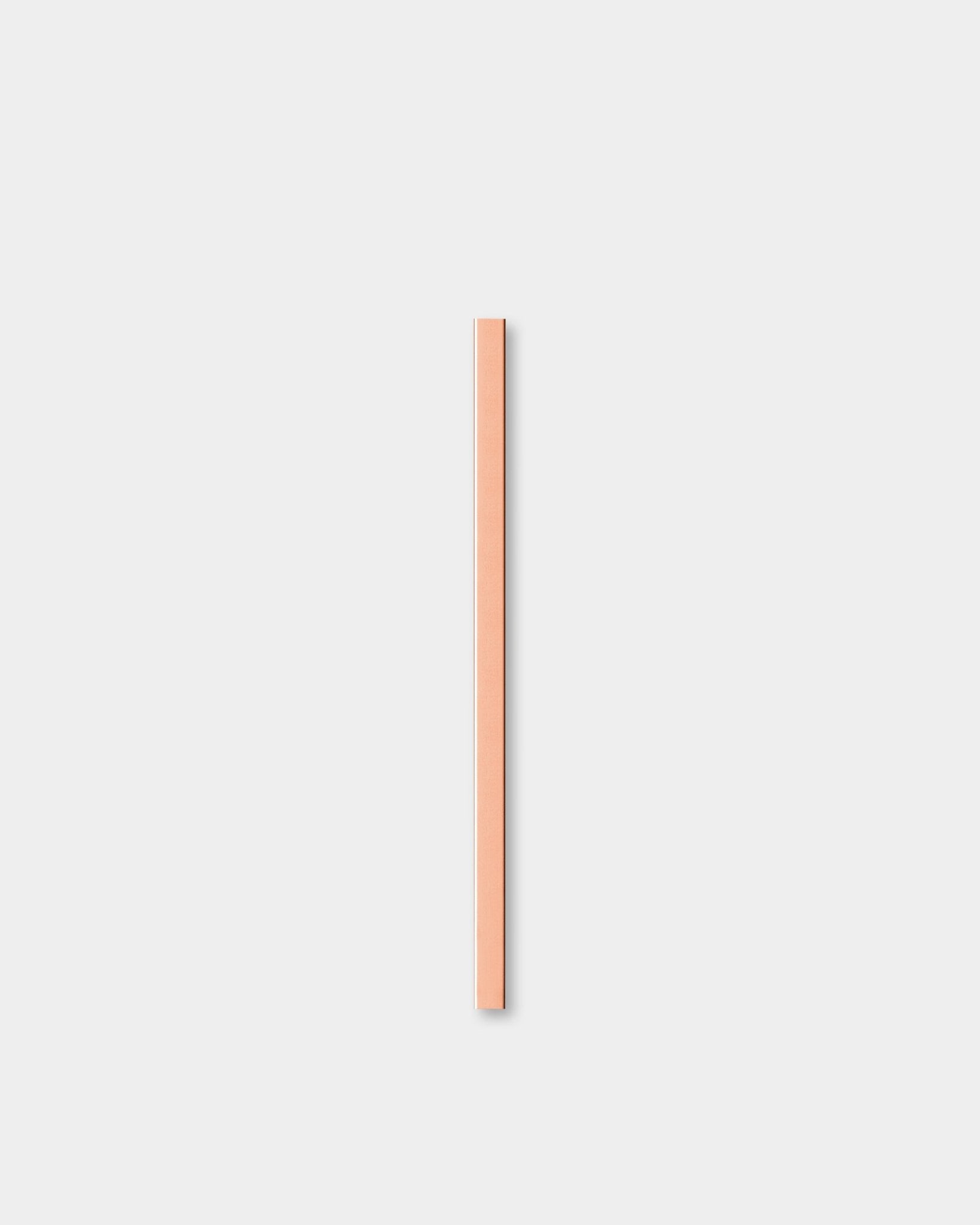 The Liva | Cover / Copper, 60 cm acoustic panel by WoodUpp stands vertically against a plain light gray background.