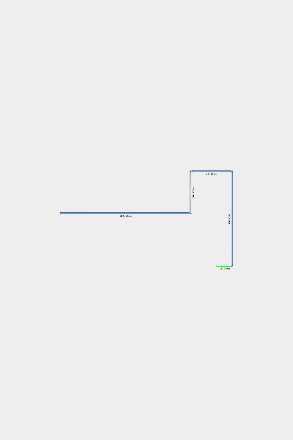 Installation Products | Aluwood / End corner, 240 cm